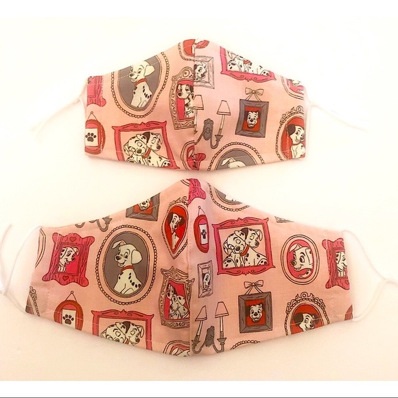 Pink Disney Dalmatians Face Mask (kids + adults) - Picture 1 of 4